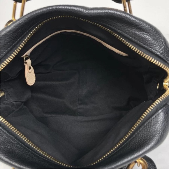 Chloe Black Leather Shoulder Bag - Picture 7 of 9
